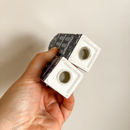 Delft Blue Amsterdam Canal Houses - Salt & Pepper Bakery Shaker Set