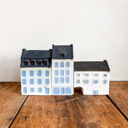 Plaster Houses by Atelier du Vieux Cap-Rouge Quebec - Set of 3