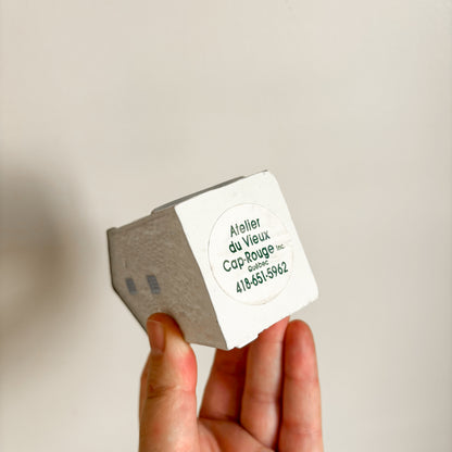 Plaster Houses by Atelier du Vieux Cap-Rouge Quebec - Set of 3