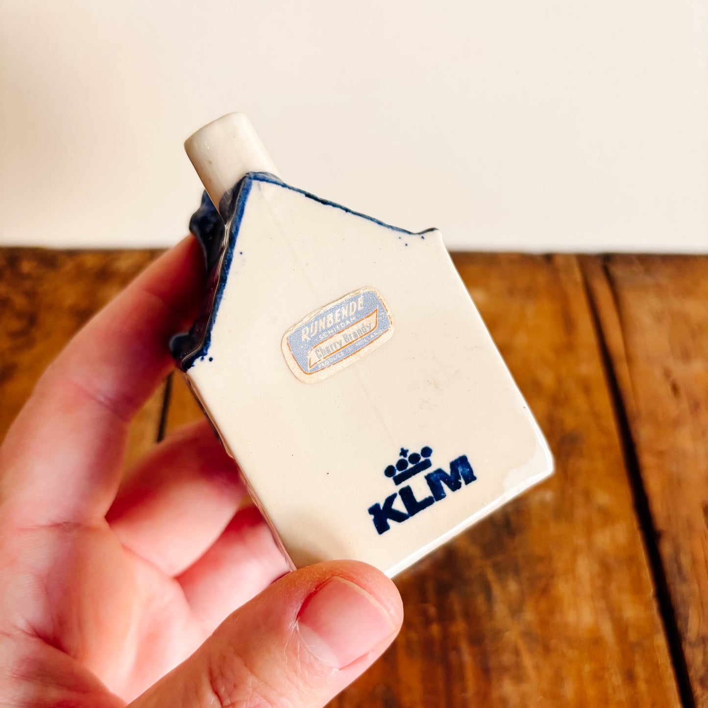 KLM Delft Blue Dutch House No 5 - Rynbende Cherry Brandy