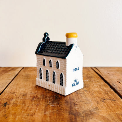 KLM Delft Blue Dutch House No 7 - Bols Gin