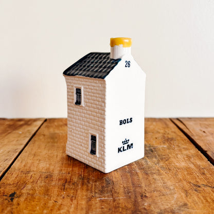 KLM Delft Blue Dutch House No 26 - Bols Gin