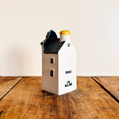 KLM Delft Blue Dutch House No 62 - Bols Gin