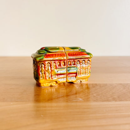 Salt & Pepper Shakers - San Francisco Cable Car Trolley