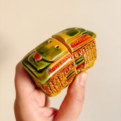 Salt & Pepper Shakers - San Francisco Cable Car Trolley