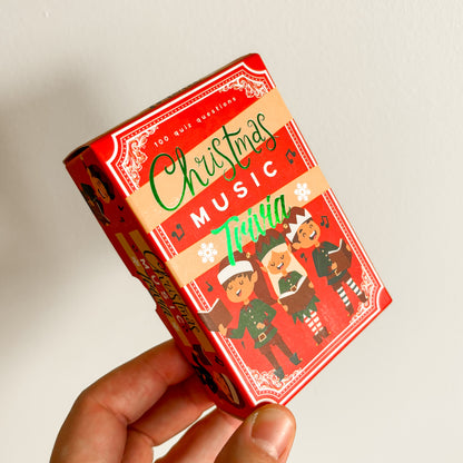 Christmas Music Trivia Card Game