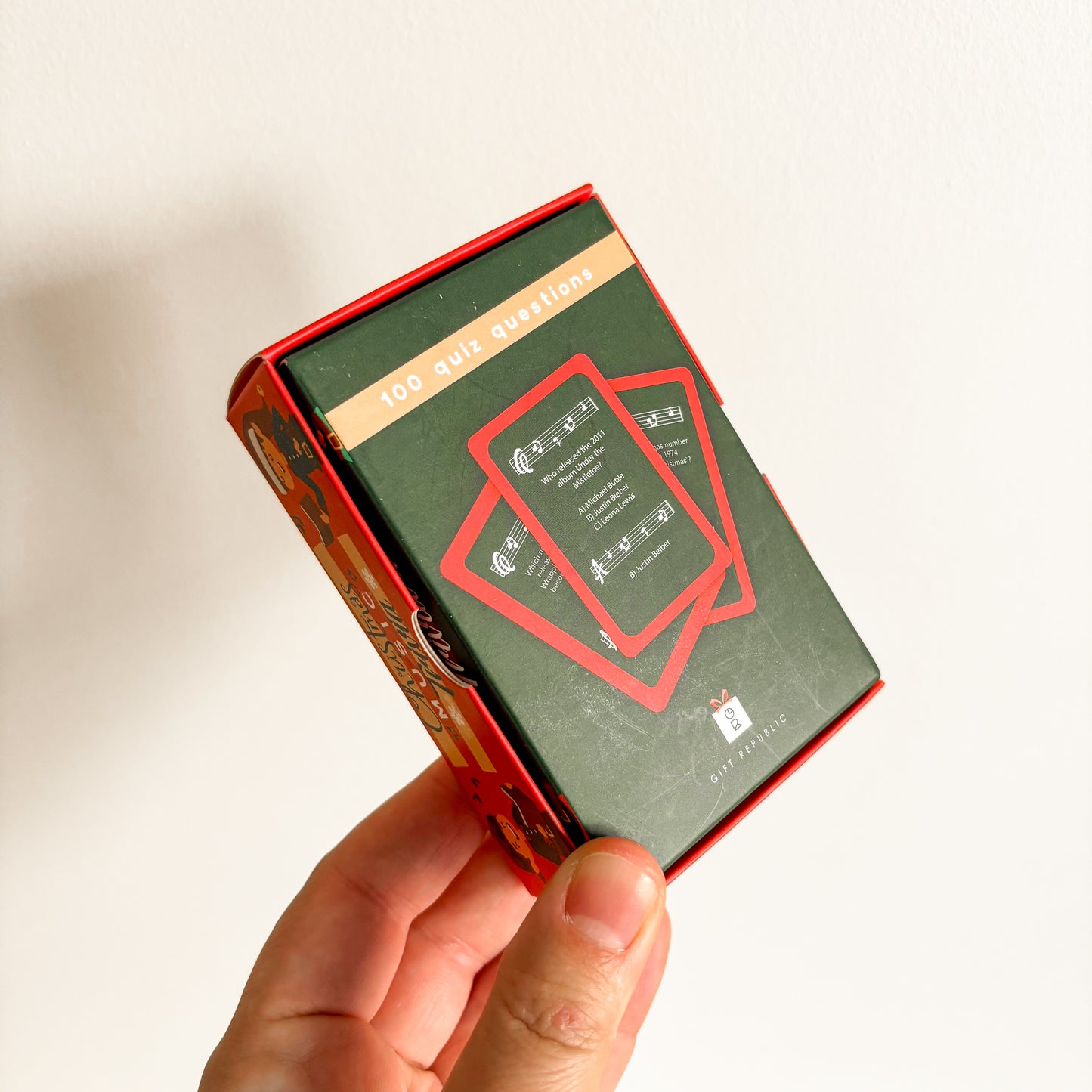 Christmas Music Trivia Card Game