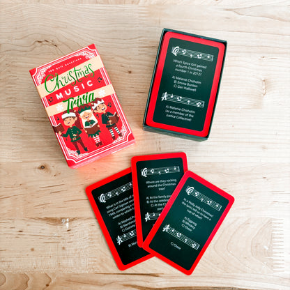 Christmas Music Trivia Card Game