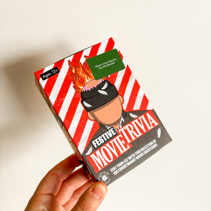 Festive Movie Trivia Card Game