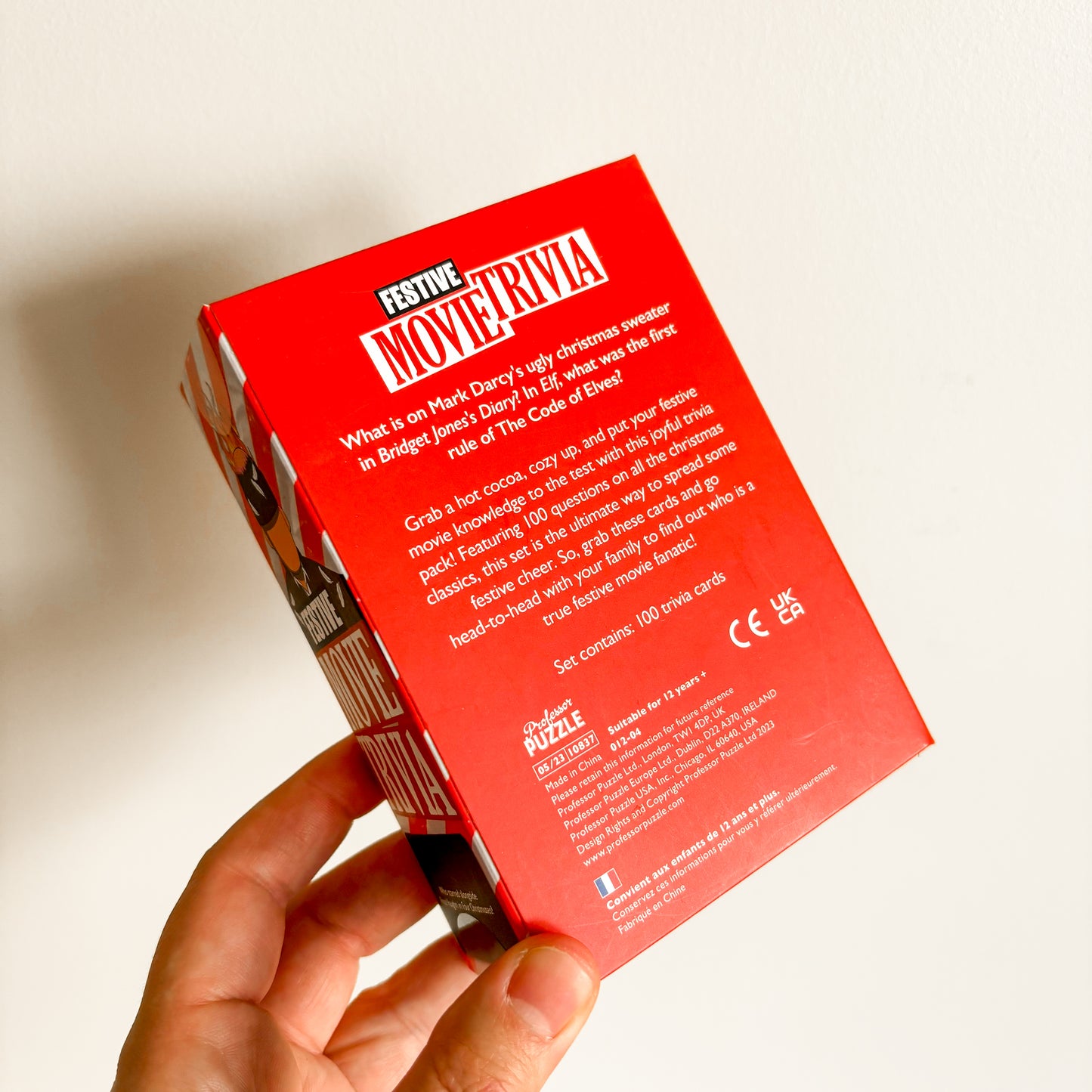 Festive Movie Trivia Card Game