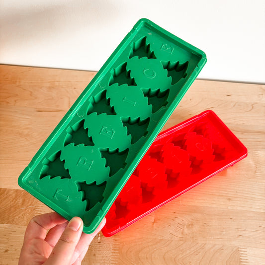 Tre-Ice Christmas Tree Ice Trays (set of 2)