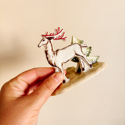 Villeroy & Boch Decorative Reindeer Candle Holders (set of 2)