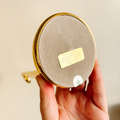 Partylite Hampton Brass Taper Candle Holders (set of 2)