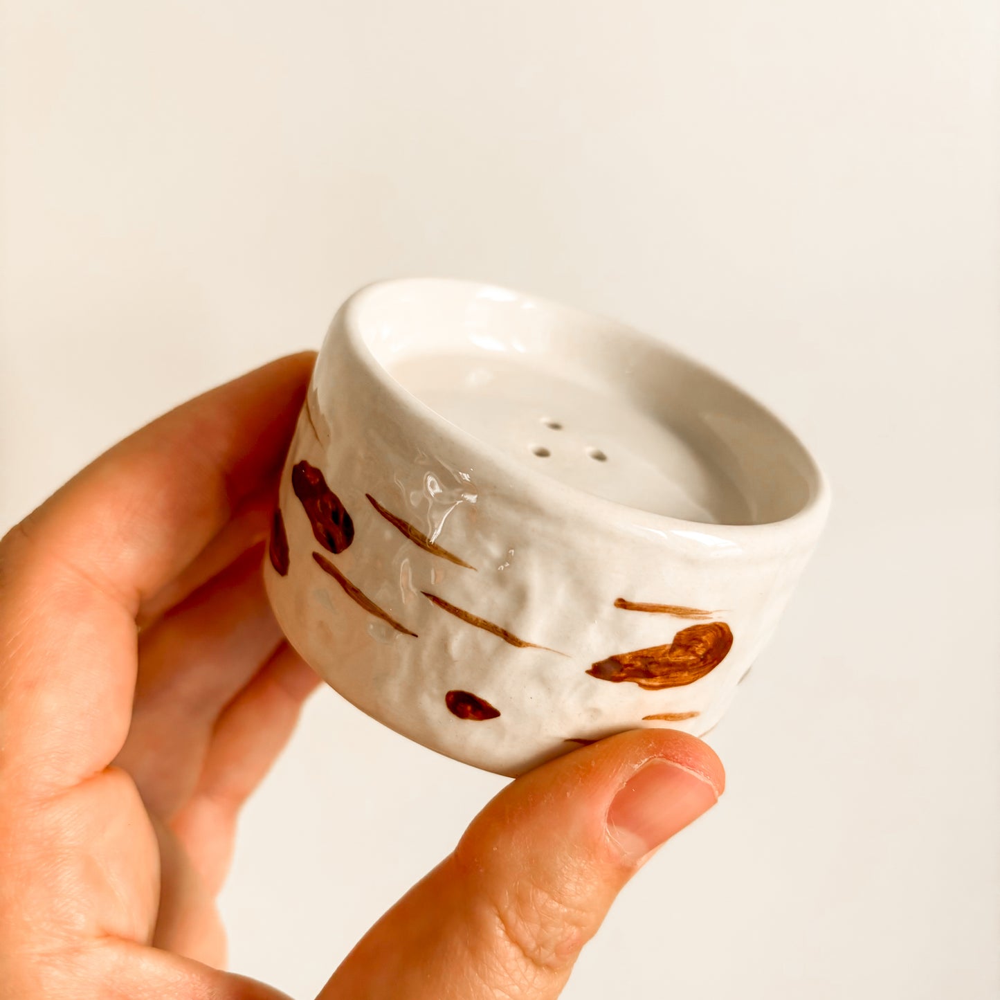 Salt & Pepper Shakers - Cardinal Snow Globe