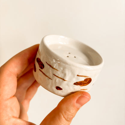 Salt & Pepper Shakers - Cardinal Snow Globe