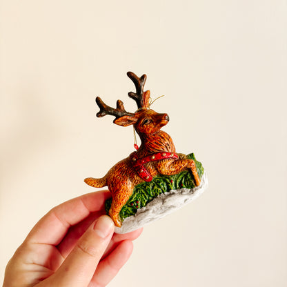 Ornament - Danson Decor Santa Claus and Sleighs (set of 11)