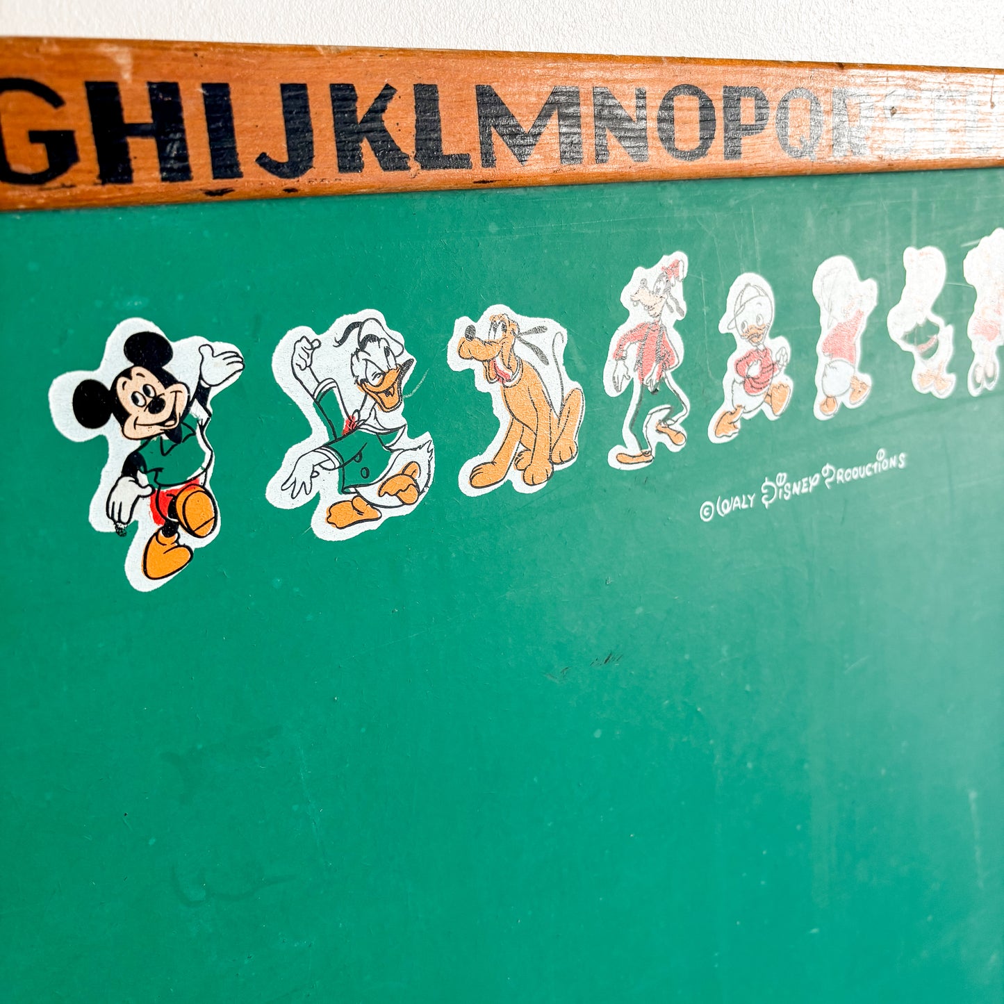 1960s Double-Sided Mickey Mouse Walt Disney Chalkboard