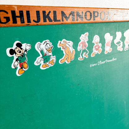 1960s Double-Sided Mickey Mouse Walt Disney Chalkboard