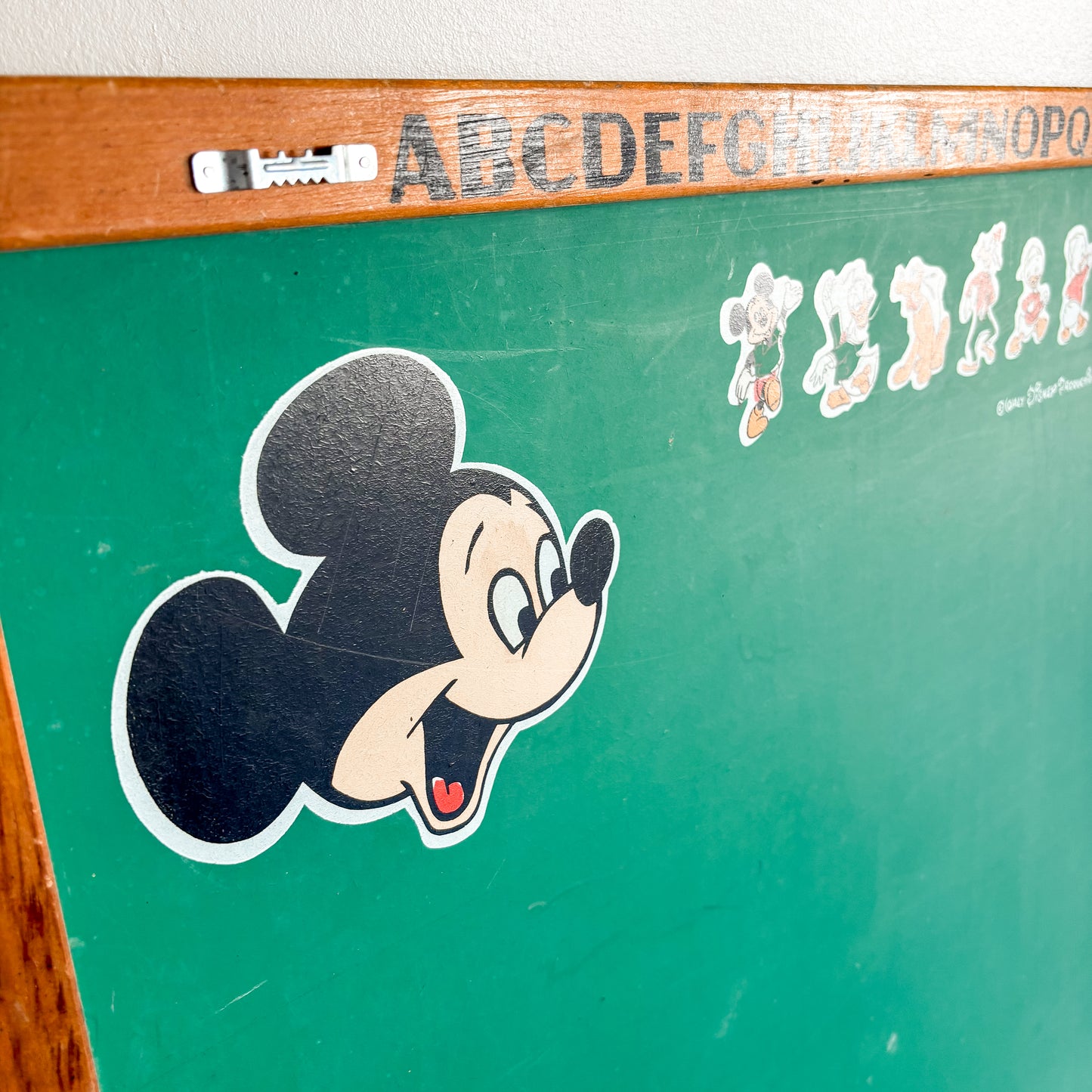 1960s Double-Sided Mickey Mouse Walt Disney Chalkboard