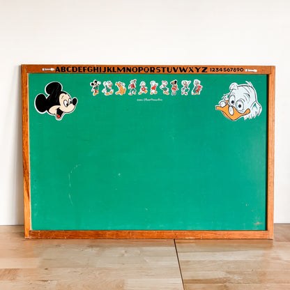 1960s Double-Sided Mickey Mouse Walt Disney Chalkboard