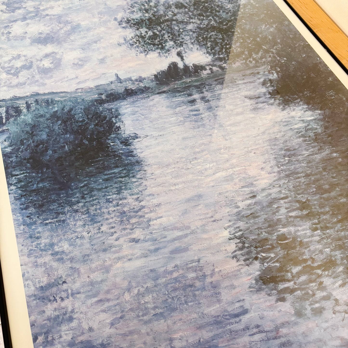 Claude Monet - The Seine at Vétheuil Framed Print