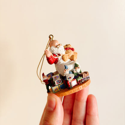 Ornament - Danson Decor Santa Claus Making Christmas Toys
