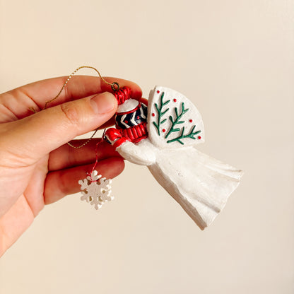 Ornament - St Sauveur des Monts Quebec Snow Angel