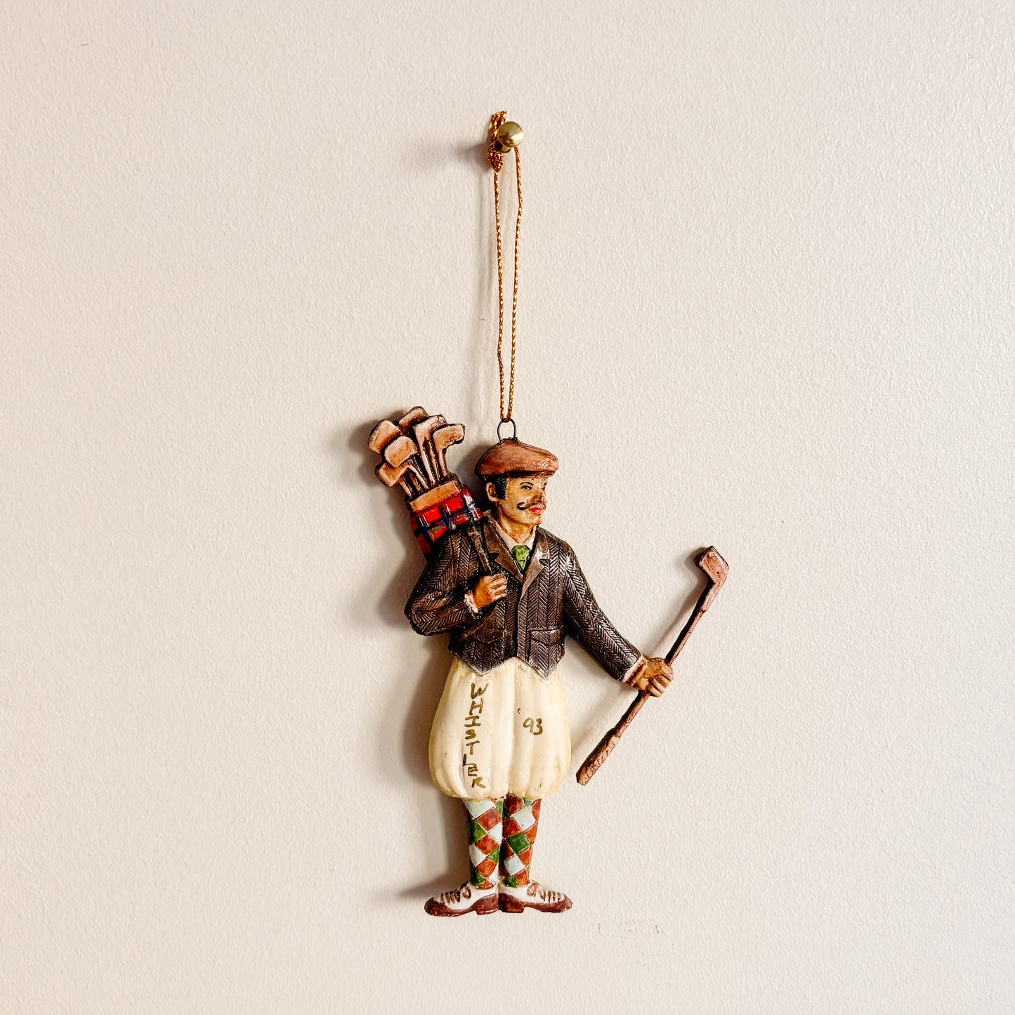 Ornament - Whistler 1993 Vintage Golfer