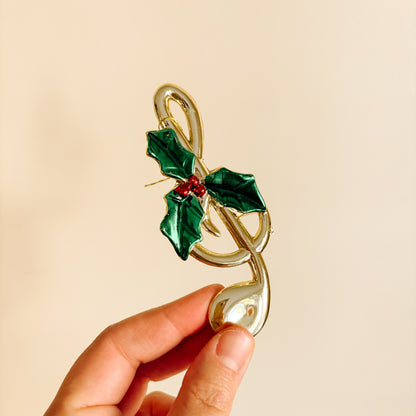 Ornament - Gold Music Notes and Saxophone (set of 4)