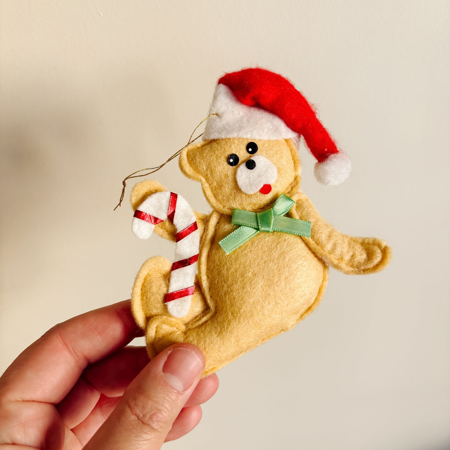 Ornament - Festive Felt Bears (set of 4)
