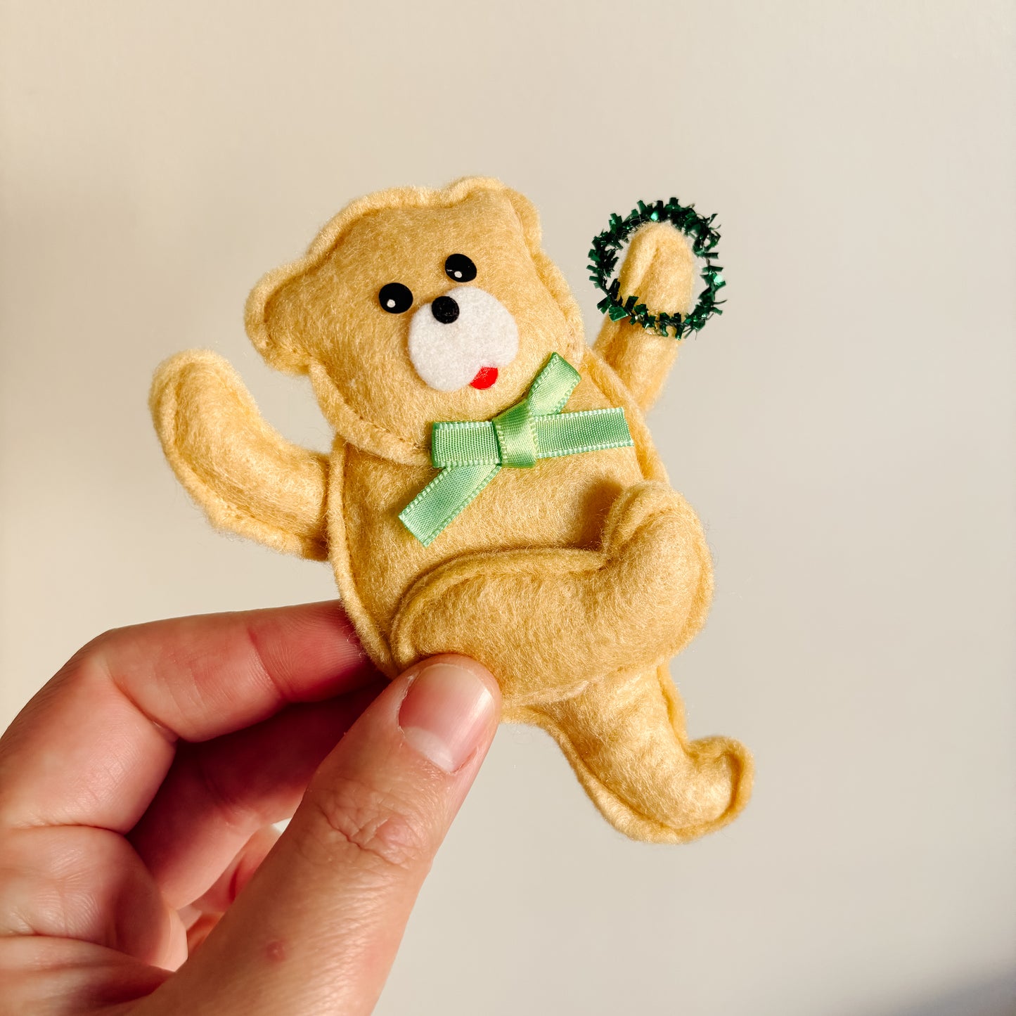 Ornament - Festive Felt Bears (set of 4)