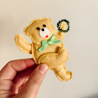 Ornament - Festive Felt Bears (set of 4)