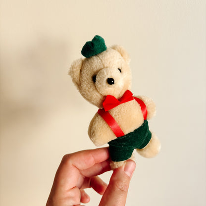 Ornament - Festive Plush Bears (set of 4)