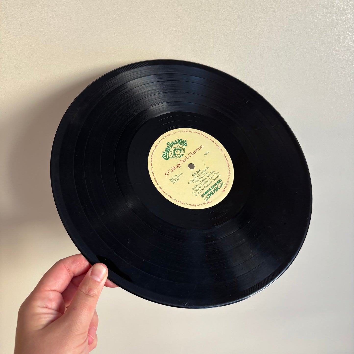 Holiday Record - Cabbage Patch Kids "A Cabbage Patch Christmas"