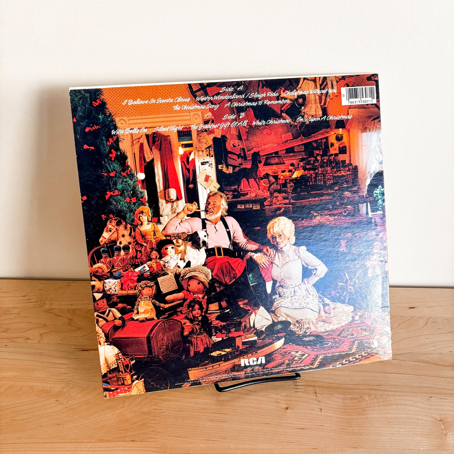 Holiday Record - Kenny Rogers & Dolly Parton "Once Upon a Christmas"