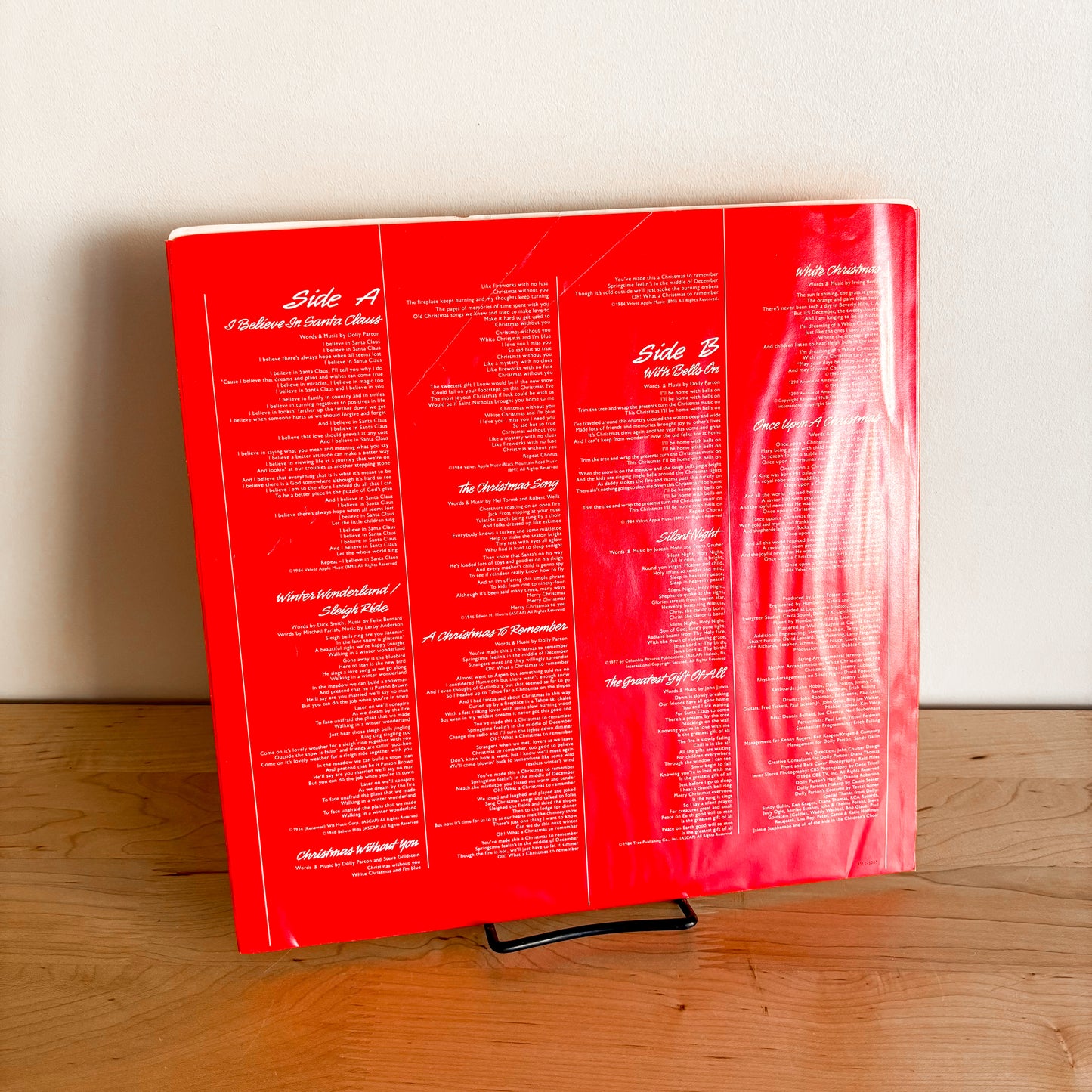 Holiday Record - Kenny Rogers & Dolly Parton "Once Upon a Christmas"