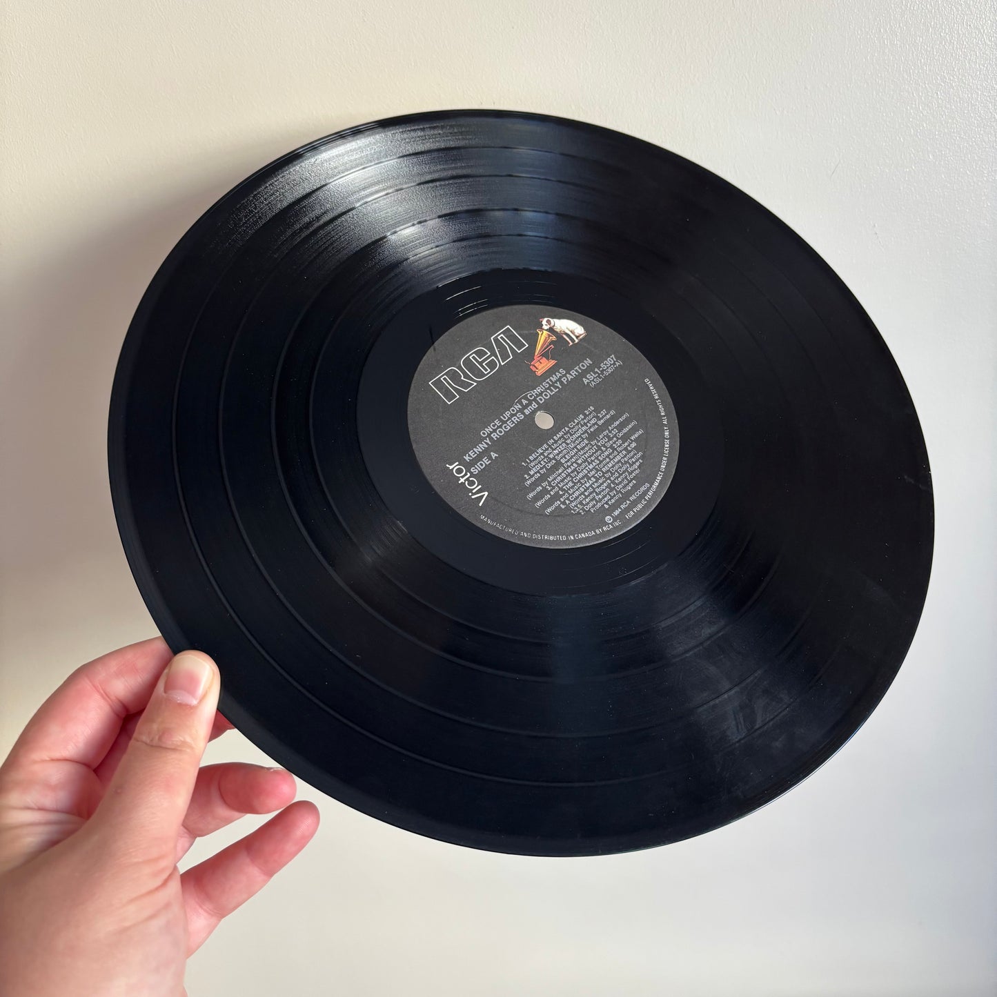 Holiday Record - Kenny Rogers & Dolly Parton "Once Upon a Christmas"