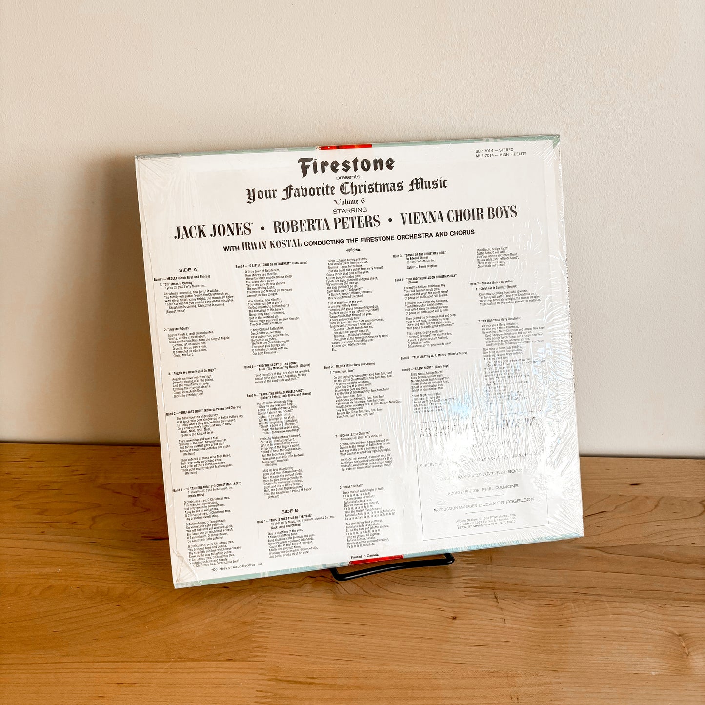 Holiday Record - Firestone Presents Your Favourite Christmas Music Vol. 6 (1967)