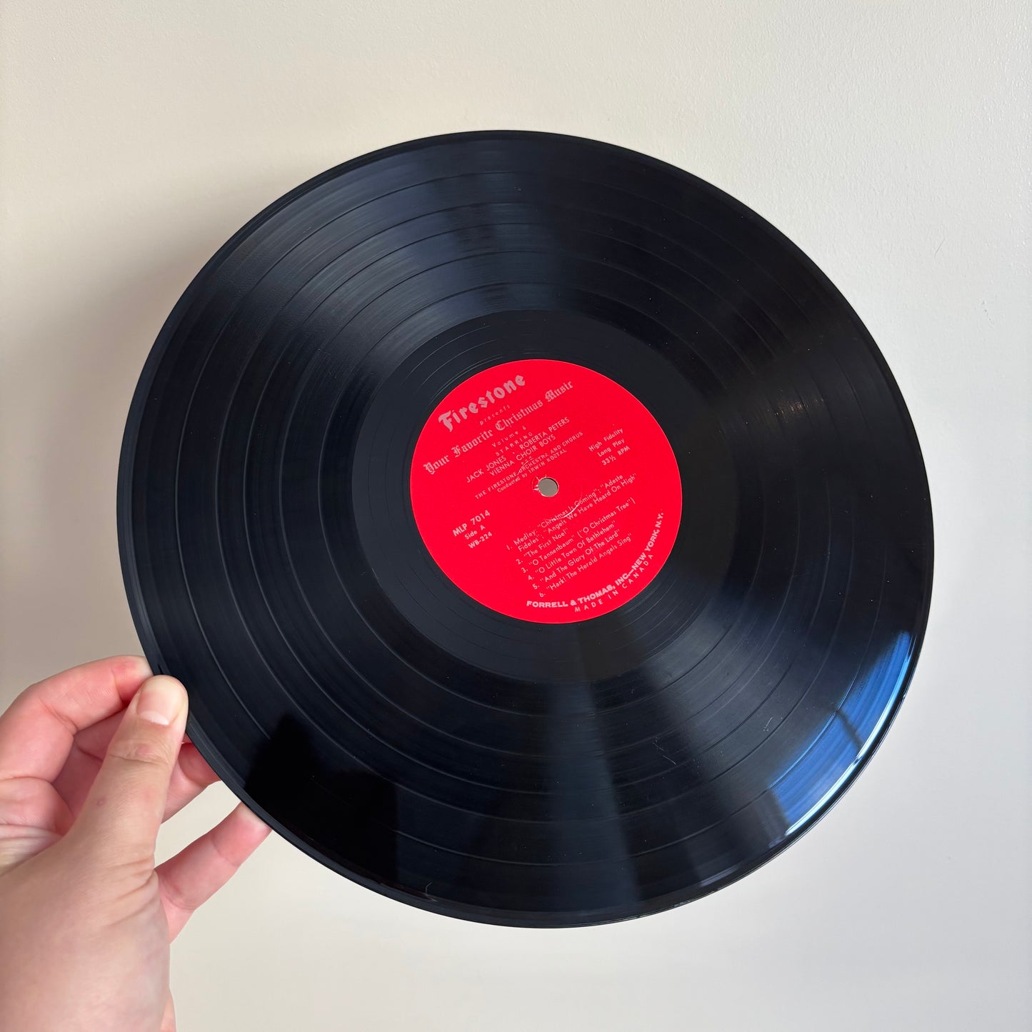 Holiday Record - Firestone Presents Your Favourite Christmas Music Vol. 6 (1967)