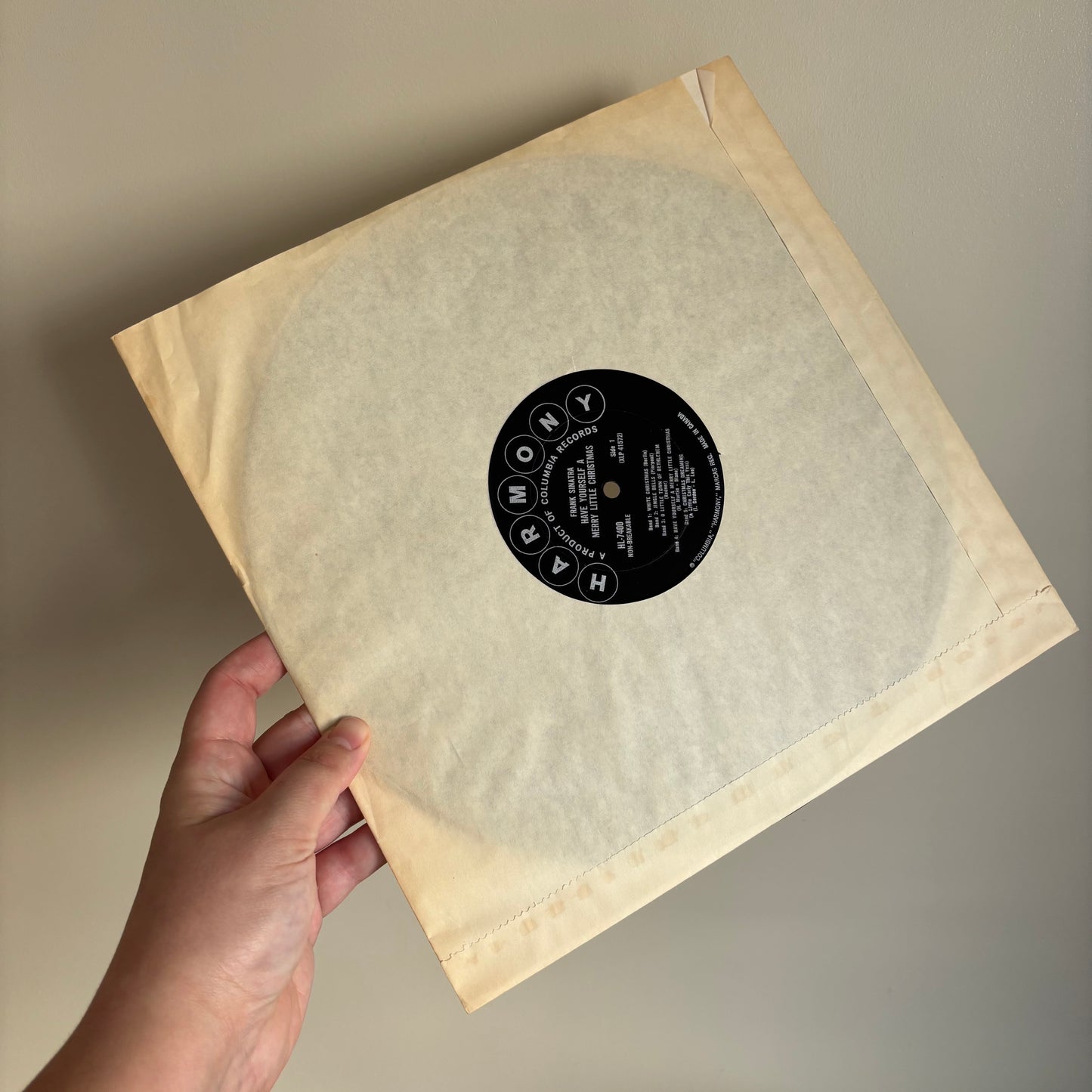 Holiday Record - Frank Sinatra "Have Yourself a Merry Little Christmas" (1966)