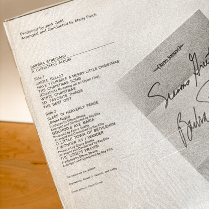 Holiday Record - Barbra Streisand "A Christmas Album" (1967)