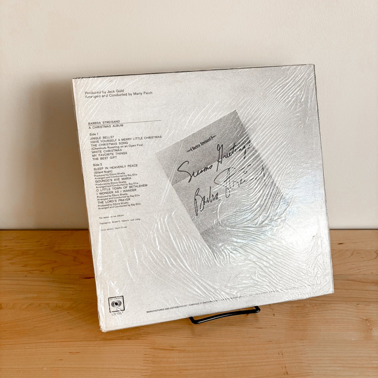 Holiday Record - Barbra Streisand "A Christmas Album" (1967)