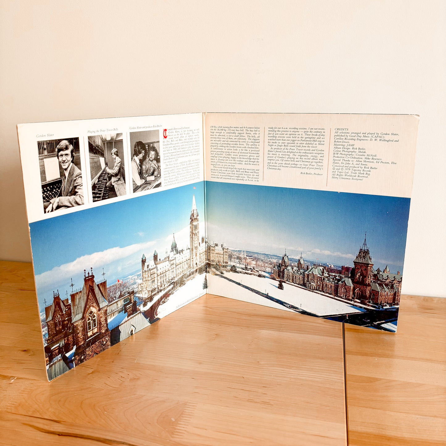 Holiday Record - Gordon Slater "Peace Tower Christmas" (1979)