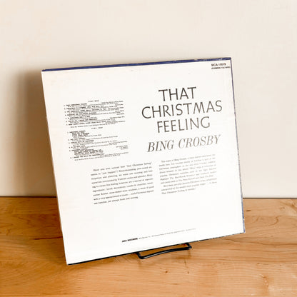 Holiday Record - Bing Crosby "That Christmas Feeling" (1958)