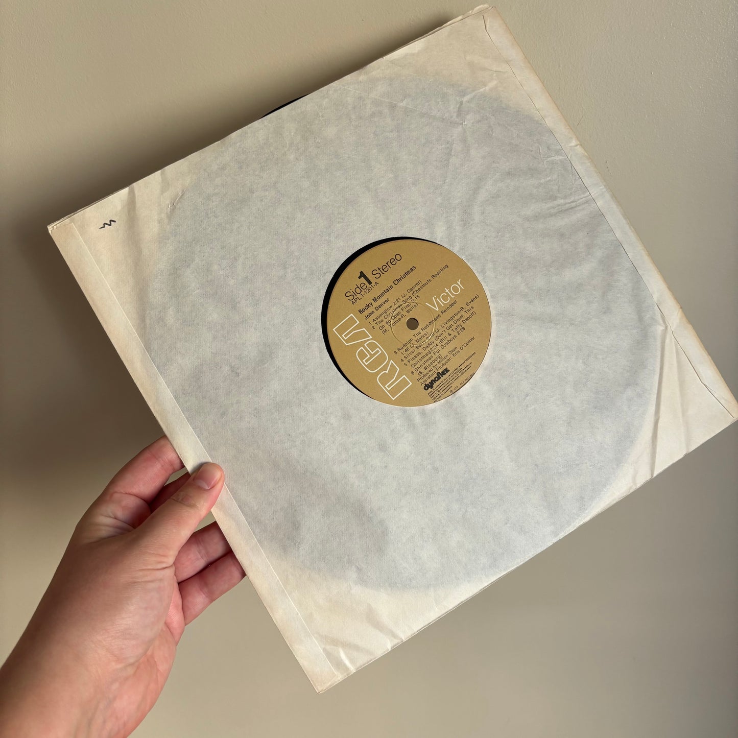 Holiday Record - John Denver "Rocky Mountain Christmas" (1975)