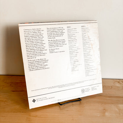 Holiday Record - Christmas Is For Children (Ontario Lottery Corporation 1982) - 2