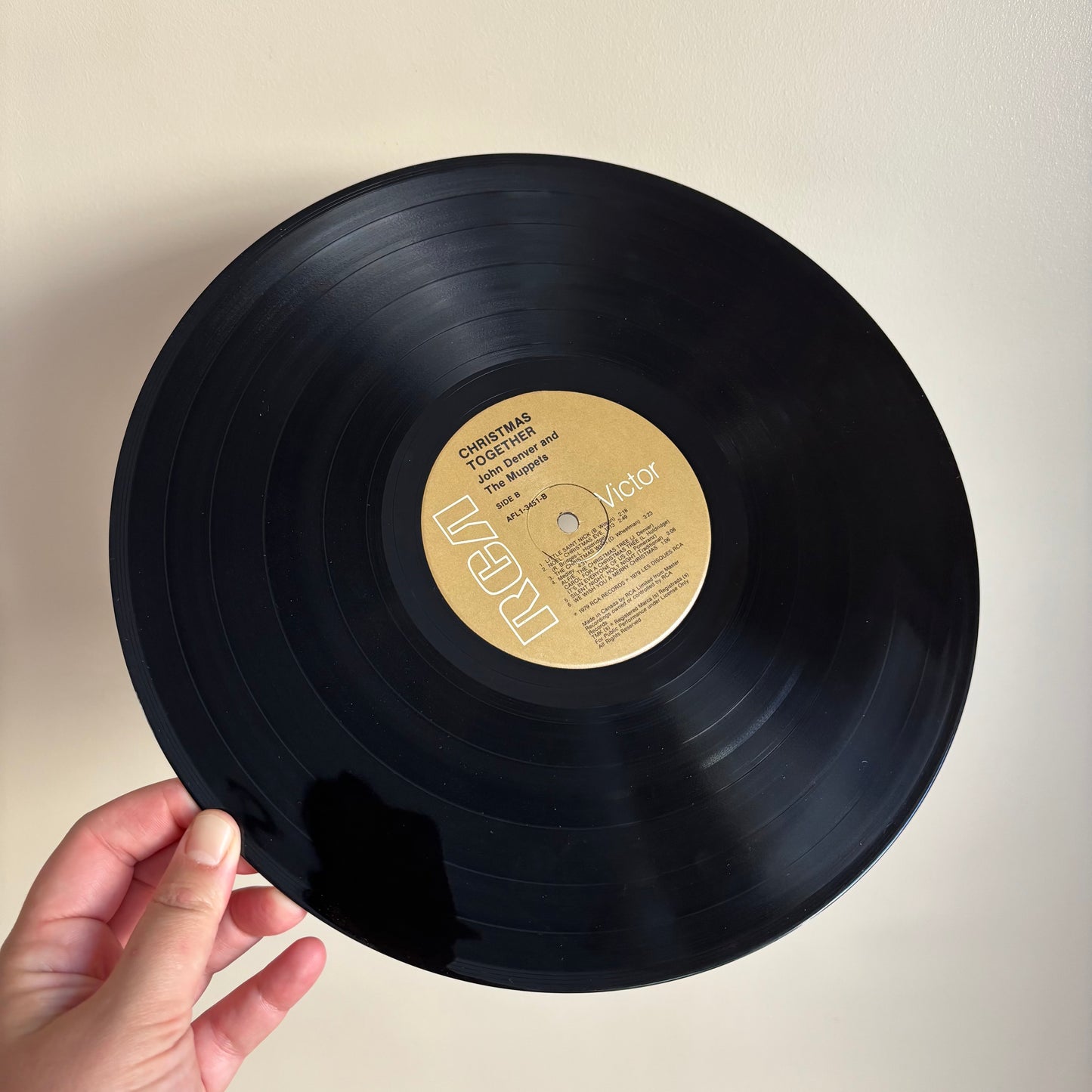 Holiday Record - John Denver & The Muppets "A Christmas Together"