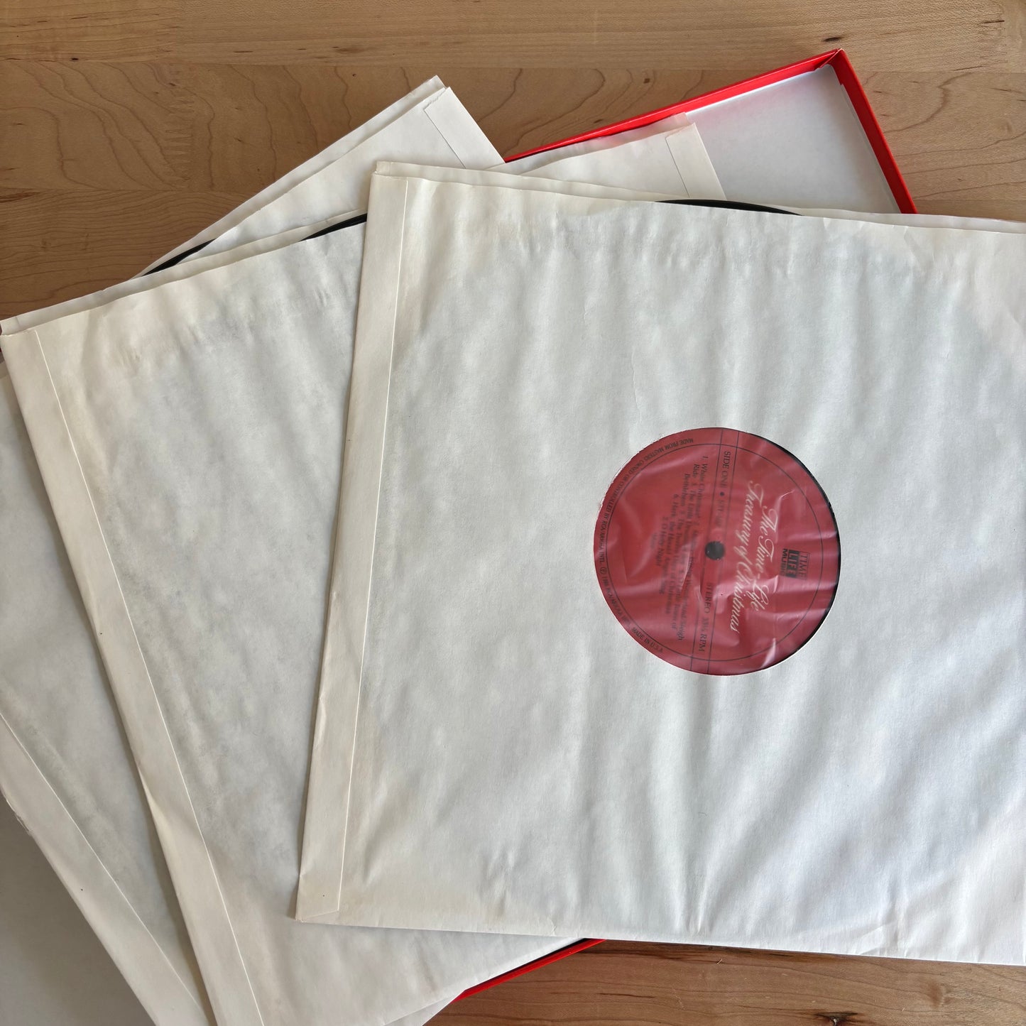 Holiday Record - The Time-Life Treasury of Christmas (3 LP Set)