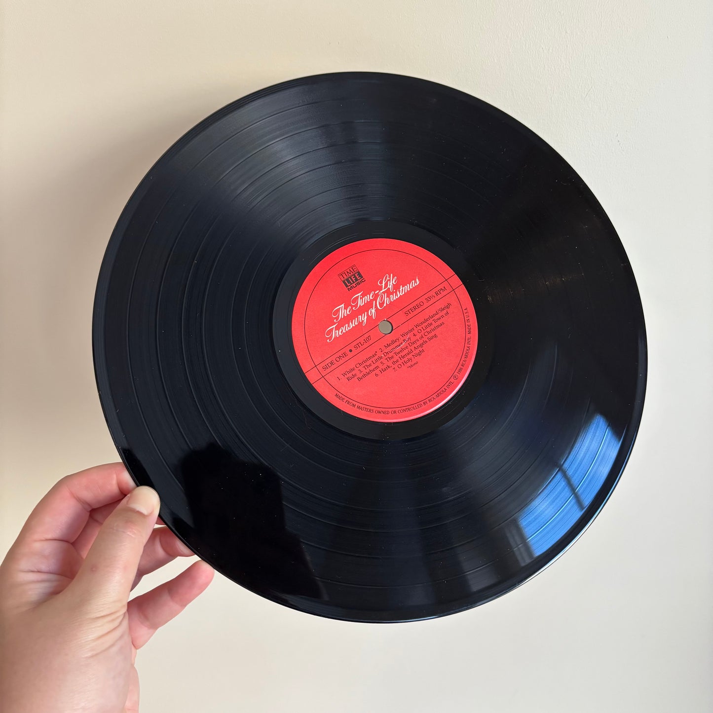 Holiday Record - The Time-Life Treasury of Christmas (3 LP Set)