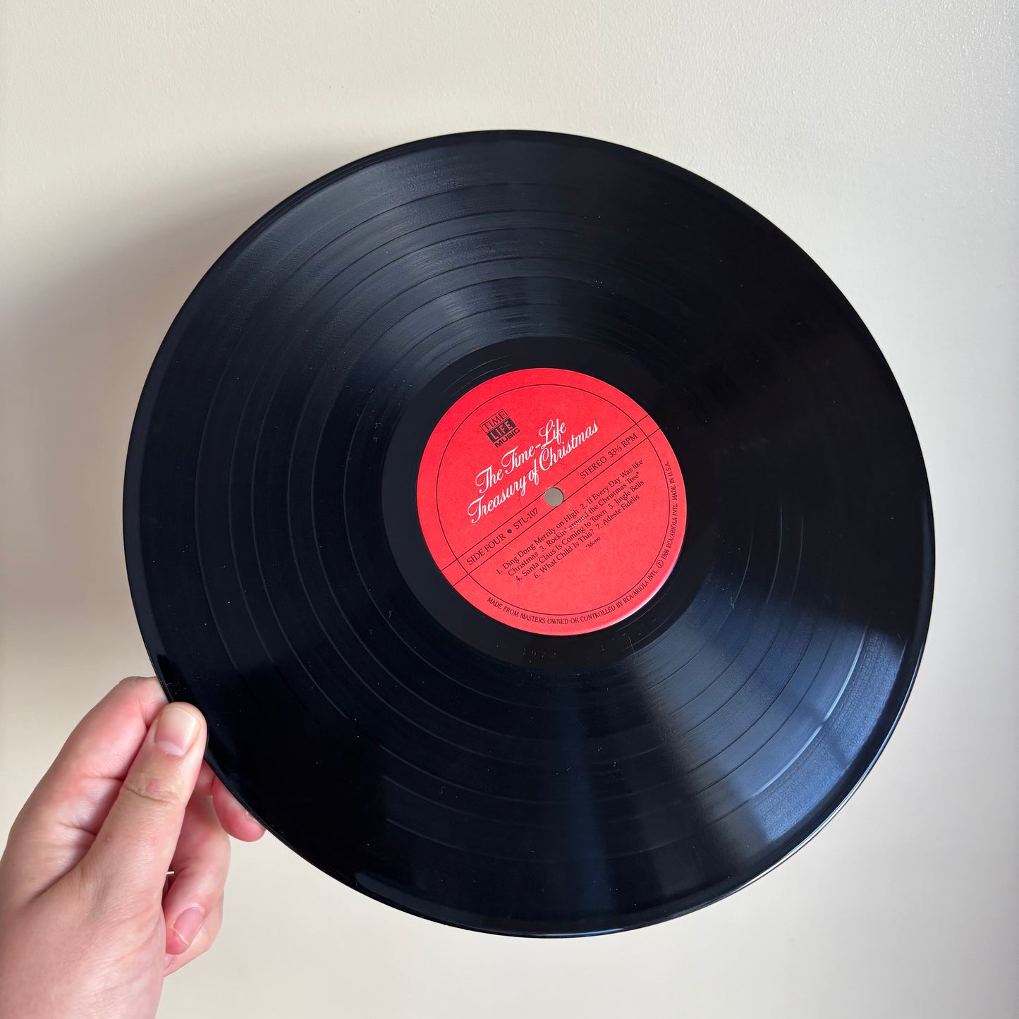 Holiday Record - The Time-Life Treasury of Christmas (3 LP Set)